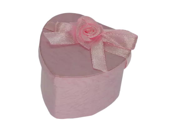 Ringbox Schmuckbox rosa